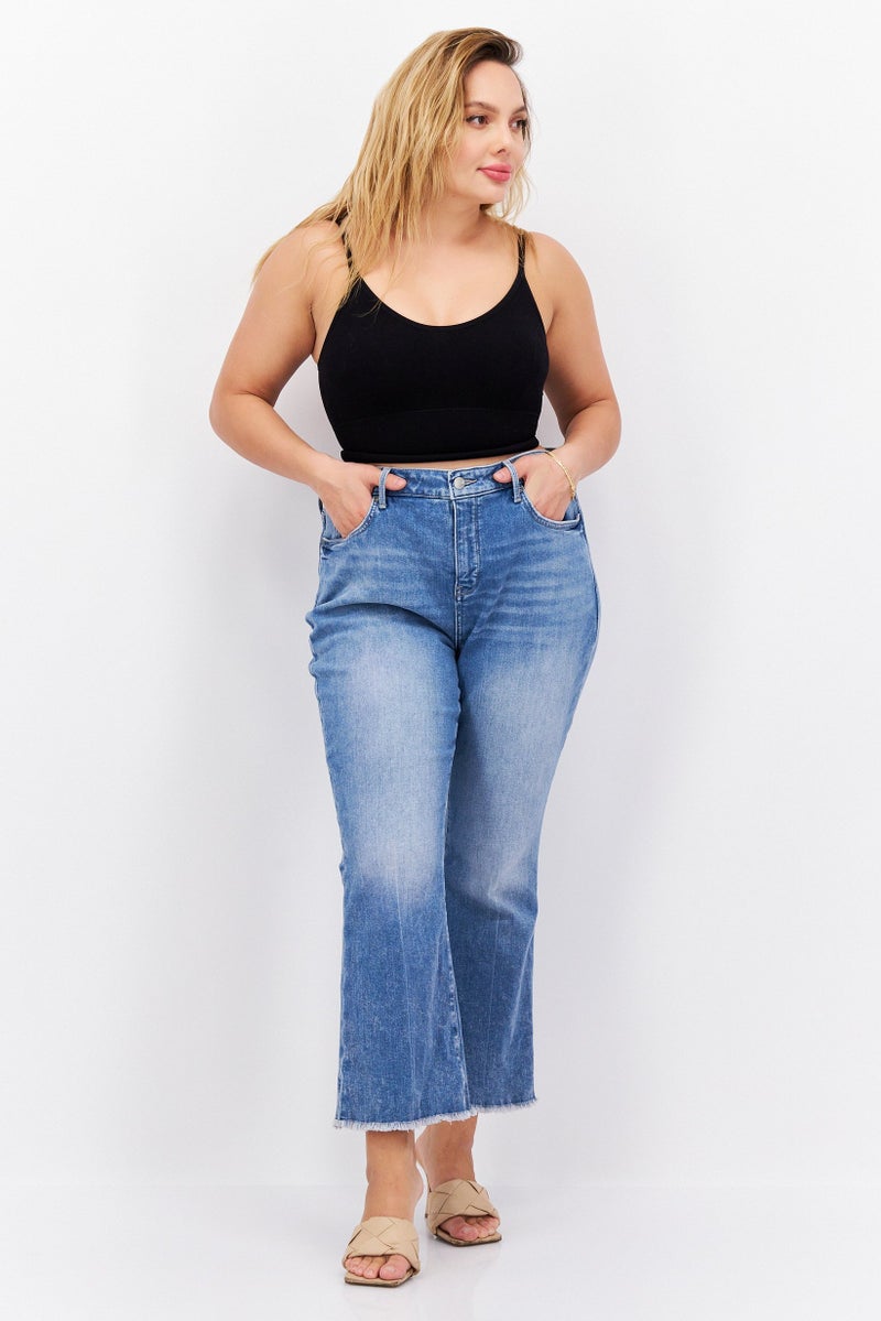 NYDJ Women Regular Fit Wash Stretchable Jeans, Blue - Image 4
