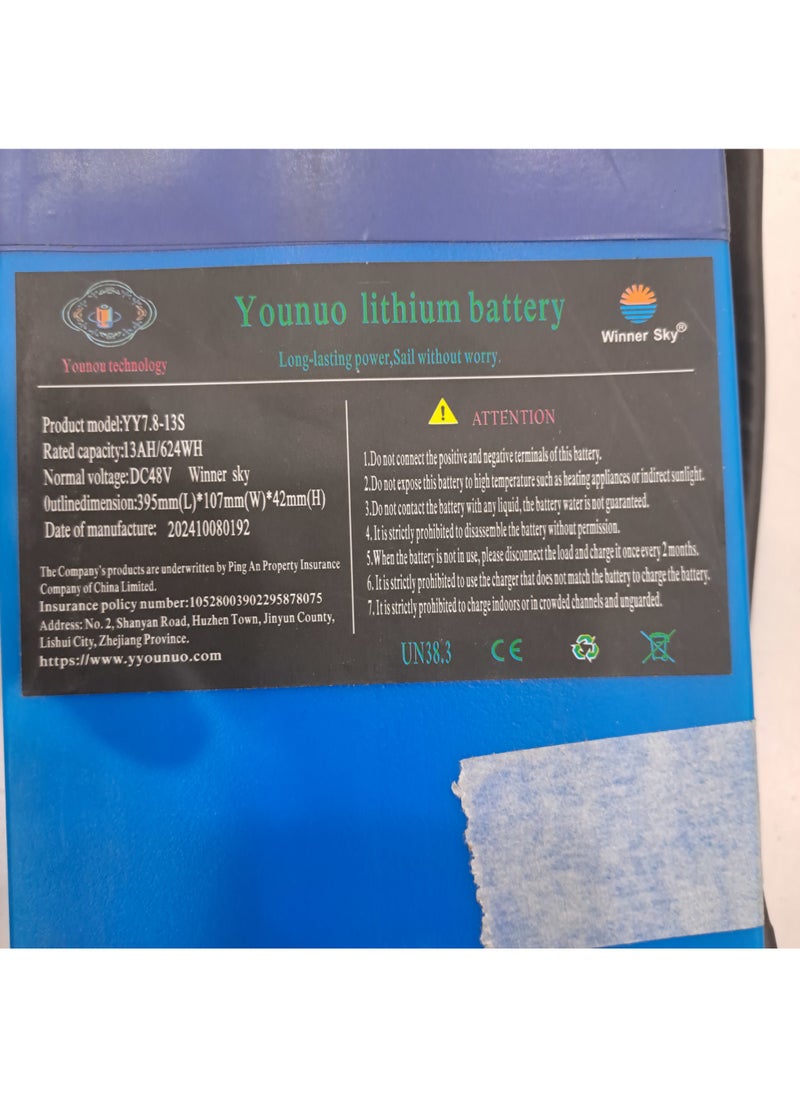 Generic Electric Scooter Lithium Batter 48v-13ah  - Image 2