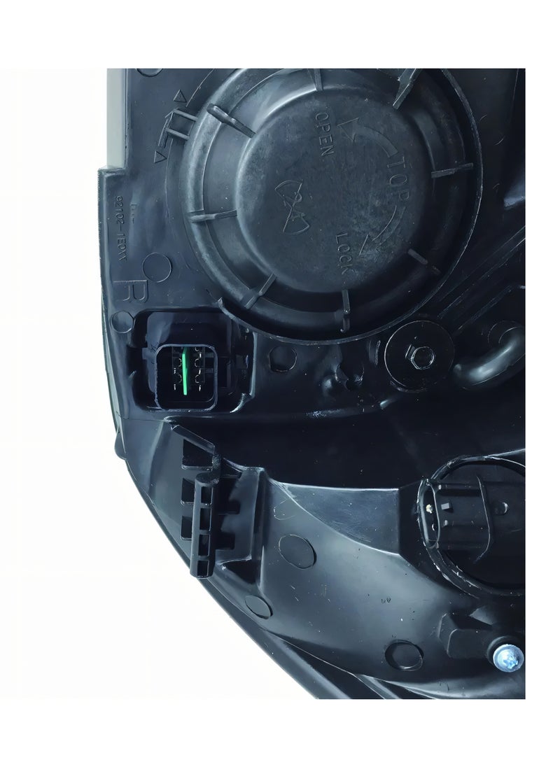 Generic Headlight for Hyundai Accent 2006-2010  - Image 3