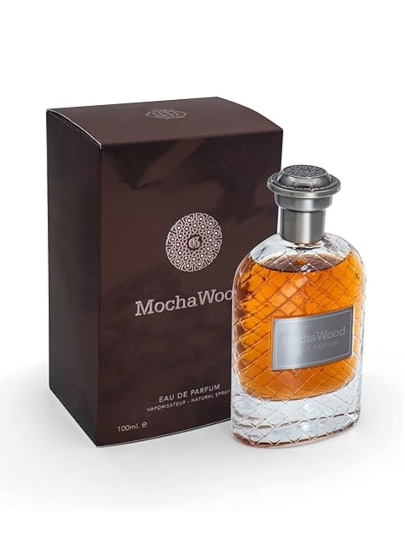 Fragrance World Mocha Wood Eau de parfum by Fragrance world 100ml  - Image 1