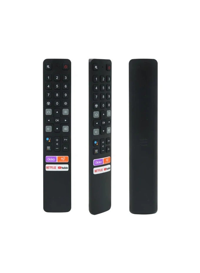 TCL Advanced جهاز التحكم عن بعد الصوتي البديل من نيو كلاسيك FMR1 مناسب لأجهزة تلفزيون TCL الذكية وLCD وLED - Image 2