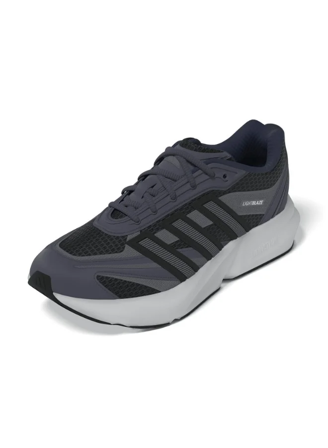 adidas Lightblaze Glow M Blue Sportswear Shoes For Men