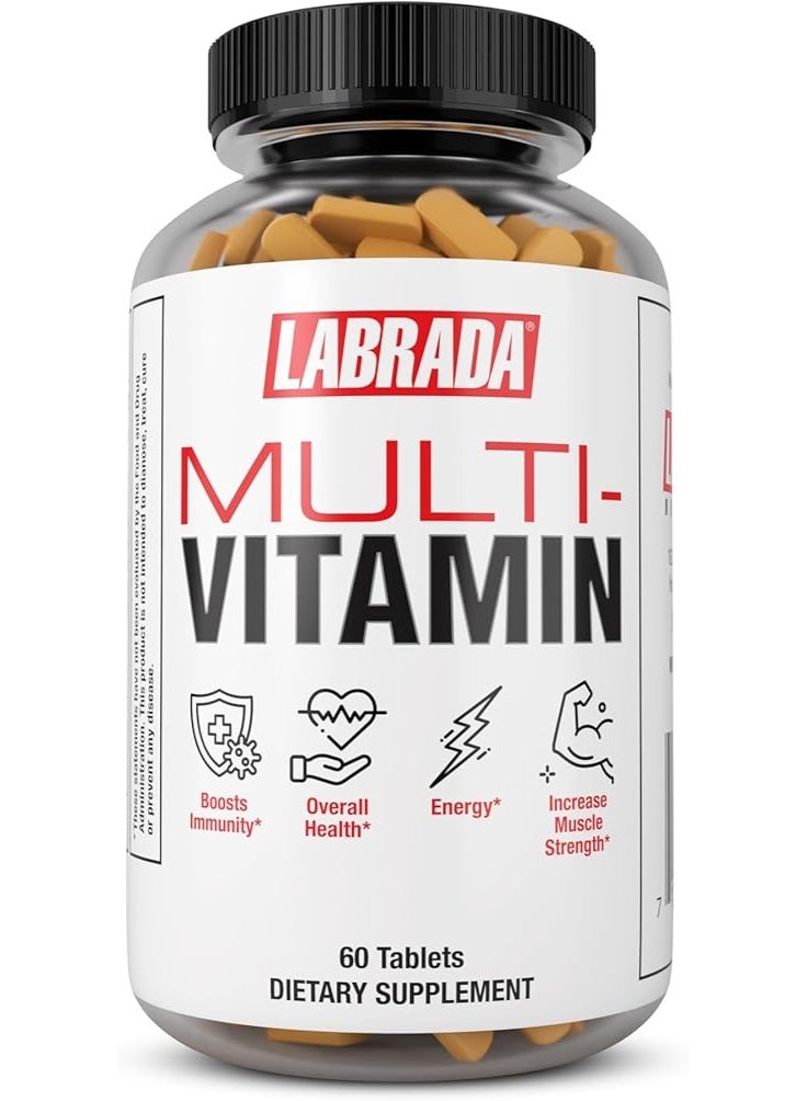 Labrada Muscle Mass Gainer 6lb Chocolate + Labrada Multivitamin 60 Tabs - Image 5