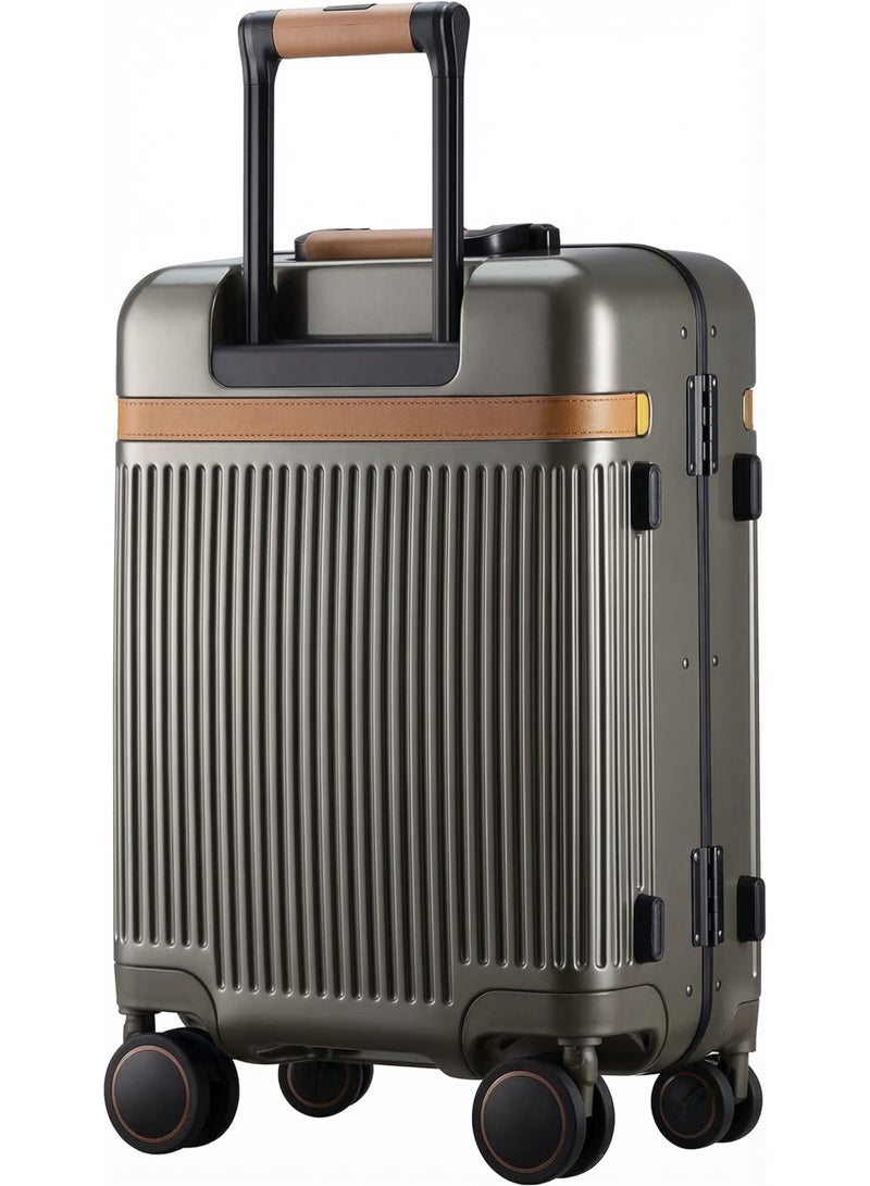 Verage Aluminum Carry On 20 Inch Suitcase Hardside Spinner Luggage - Image 5