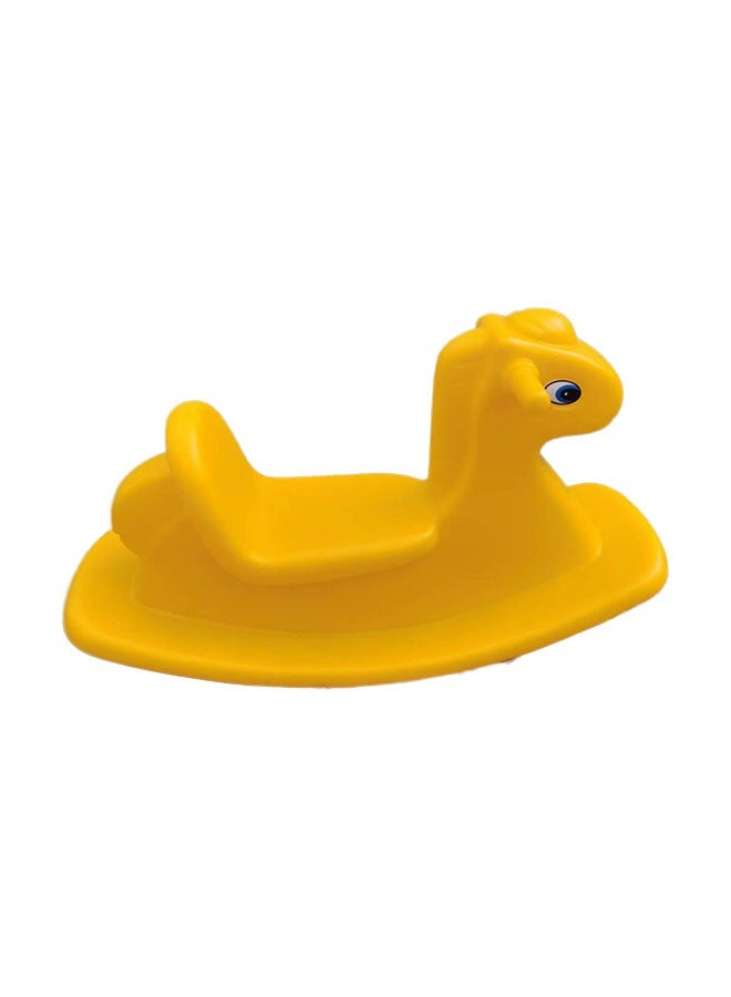 جساي تويز شكل لعبة الحصان الهزاز لعبة حيوان بلاستيكية ركوب على لعبة للأطفال - Image 1