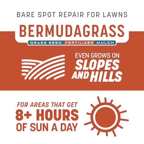 Pennington Smart Patch Bermudagrass 5lb 100 sq. ft. Grass Seed Bare Spot Repair with Mulch and Fertilizer - Image 2