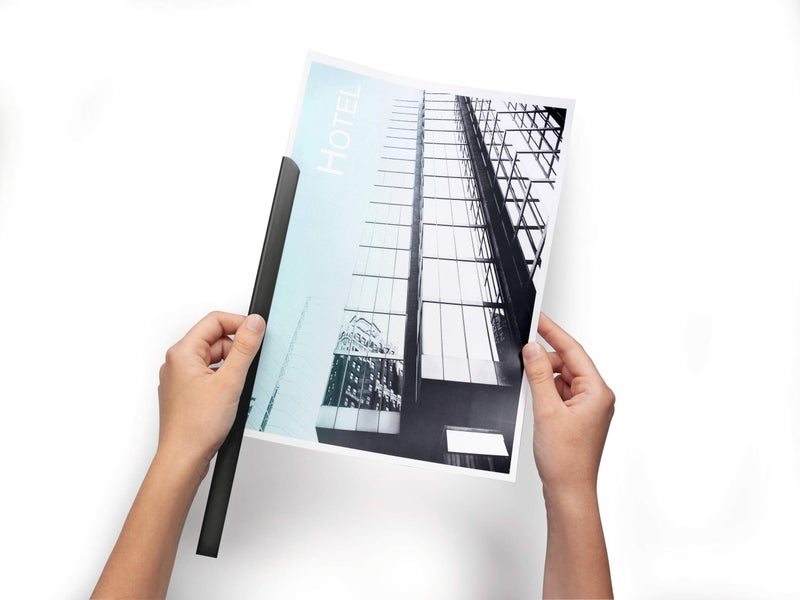 Durable Spine Bars A4 3 mm Pack of 100, File Binding Bar for A4 Documents with Rounded Corners for Easy Insertion, 297 mm Length, 13 mm Side, Holds ~30 Sheets | Plastic Binding Strips - Image 5