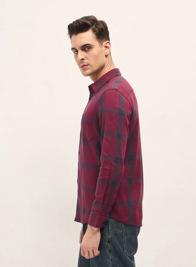 THE BEAR HOUSE Men's Shirt for Casual and Formal Wear | Classic Button-Down Style for Office, Daily Use, Travel, Events & All-Season Outfits | Versatile & Stylish Wardrobe Essential for Every Occasion