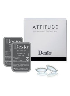 Desio Attitude Contact Lenses One Day ROMANTIC BLUE  - Image 2