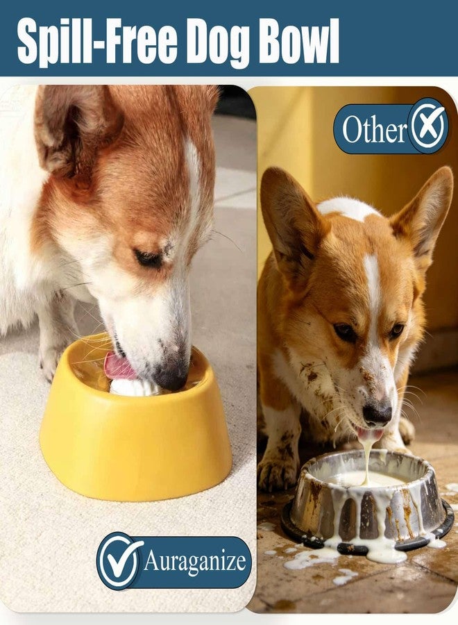 SOOPLEU Lick and Roll Bowl for Dogs - No-Mess Slow Feeder for Bone Broth, Yogurt & Supplements | Lick and Roll Bowl with Anti-Spill Rolling Ball | for Senior Dogs, New Puppies & Post-Op Nutrition - Image 3