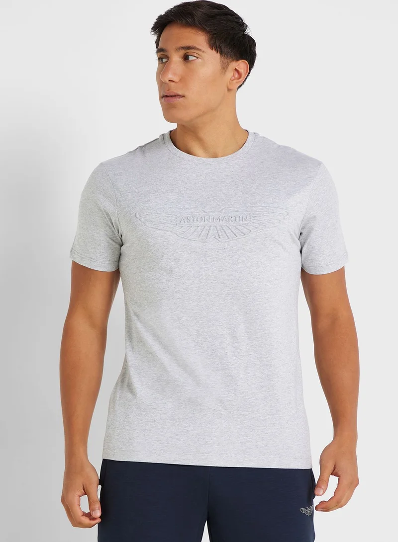 Hackett Logo Crew Neck T-Shirt