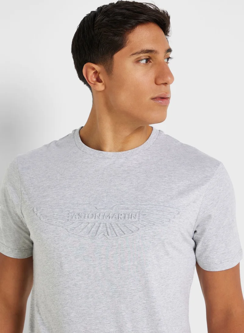 Hackett Logo Crew Neck T-Shirt