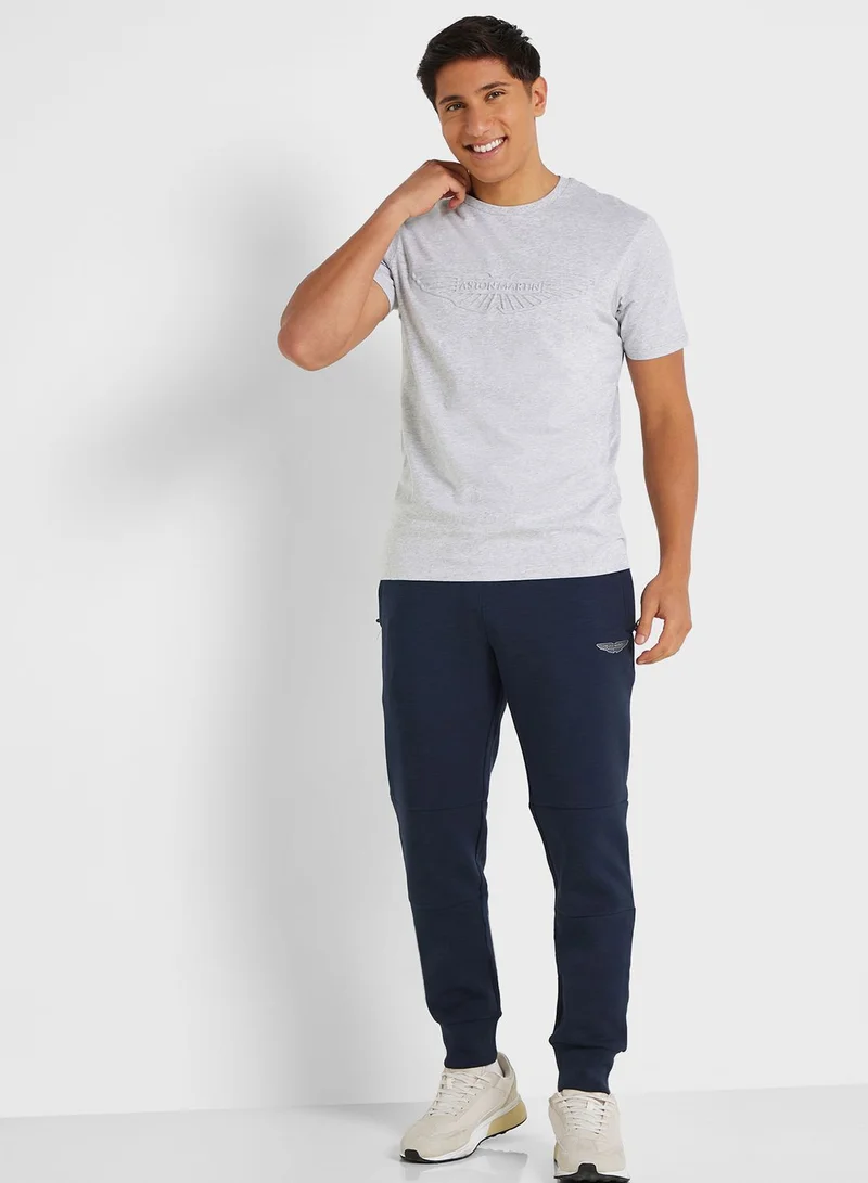Hackett Logo Crew Neck T-Shirt
