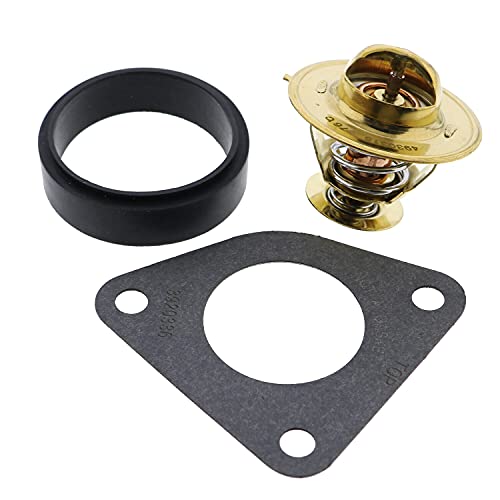 YIHETOP Thermostat Kit 3917324 Compatible With For Cummins 3.9L, 5.9L B Series Engine 4B3.9 4BT3.9 4BTA3.9 6B5.9 6BT5.9 6BTA5.9 - Image 1