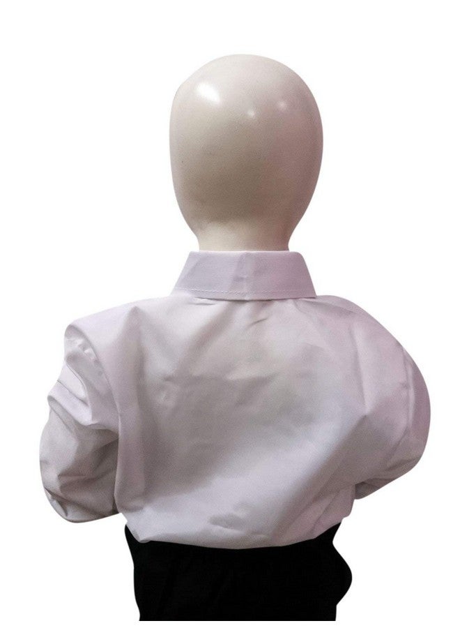 BookMyCostume BookMyCostume White Frills Shirt Kids Fancy Dress Costume 5-6 years  - Image 3