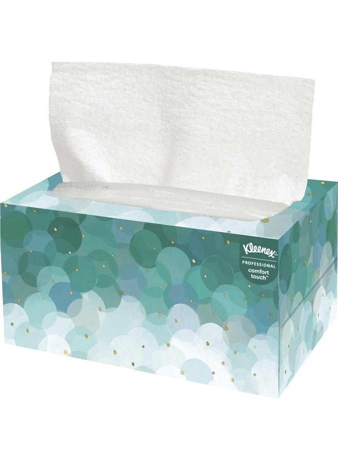 Kimberly-Clark Kimberly Clark 11268 Kleenex Hand Towels Premium Ultra Soft, Pop-Up Box, White (1 Individual Box of 70 Sheets) - Image 4