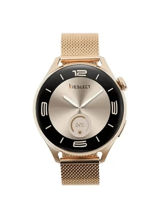 Kieslect Lora Reno 3 Smart Watch for Women, AMOLED HD Display, 1.32 Inch - Starlight - Image 2