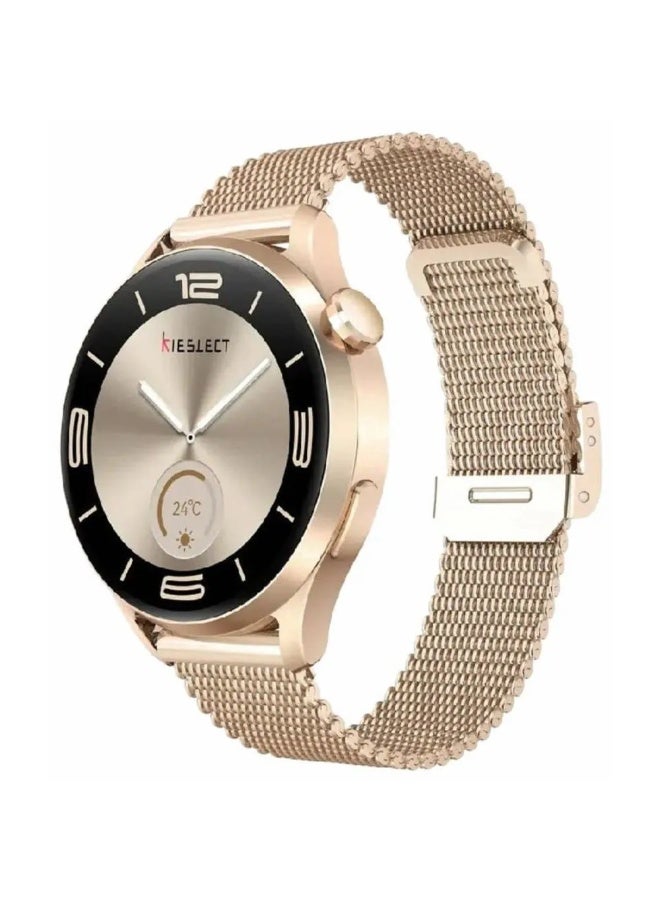 Kieslect Lora Reno 3 Smart Watch for Women, AMOLED HD Display, 1.32 Inch - Starlight - Image 1