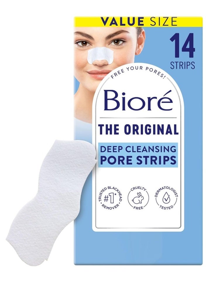 Biore Original Blackhead Remover Strips, 14 Count - Made In Japan - Image 1