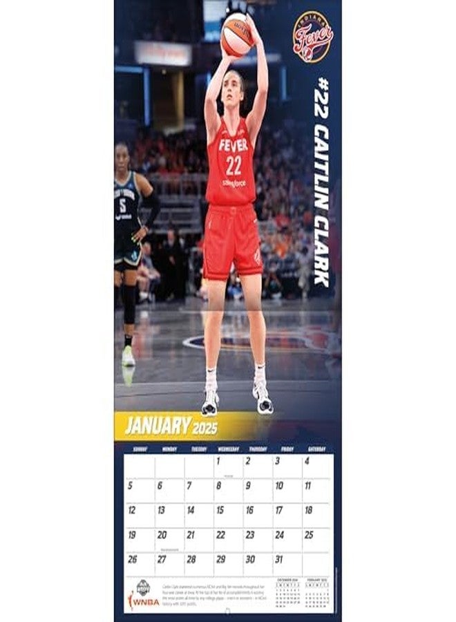 Turner Licensing Caitlin Clark 2025 Indiana Fever Wall Calendar, 12 Months, January - December (25998012243) - Image 3