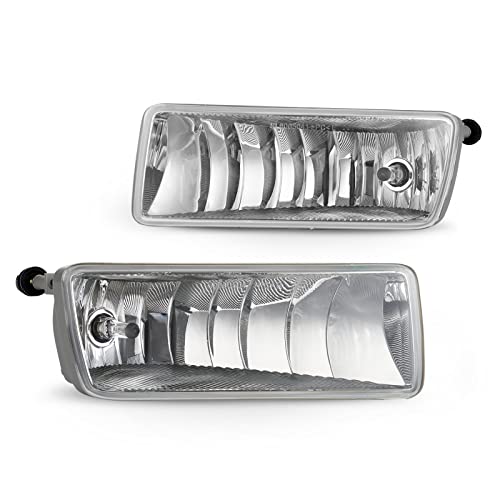 WEZEMLIGHT Driving Fog Lights Lamps Assembly Replacement for 2006-2010 Ford Explorer 2007-2010 Explorer Sport Trac with H10 12V 42W Halogen Bulbs-1 Pair - Image 2