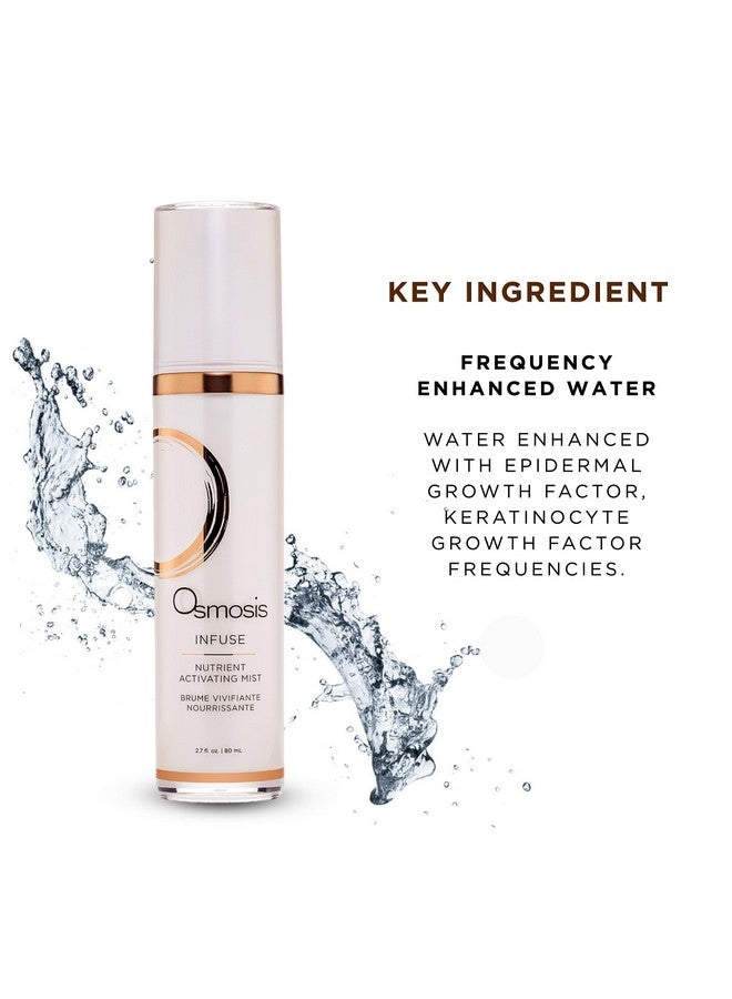 Osmosis Infuse Nutrient Hydrating Facial Mist, Plant-Based Minerals, Smooths, Enhances Product Penetration for All Skin Types, 2.7 Fl Oz - Image 5