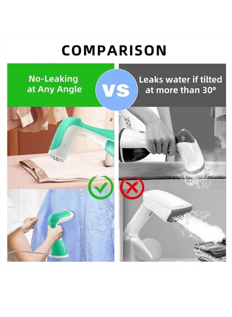 Denx Steamer for Clothes, Portable Handheld Garment Steamer, 300ml Upgraded 2-in-1 Clothes Steamer, Fast Heat-up, Fabric Wrinkles Remover Steam Iron for Home Travel - Image 5