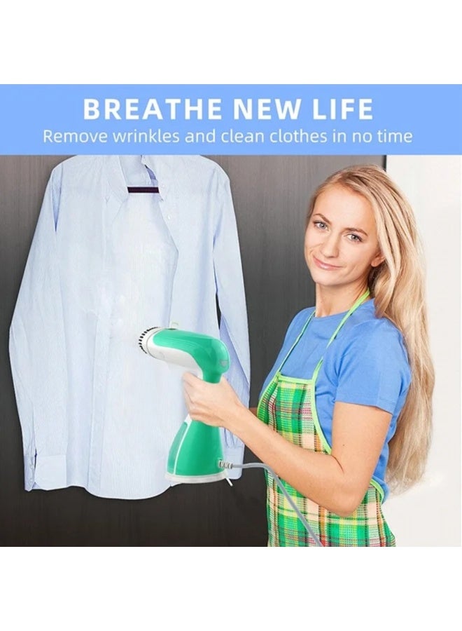 Denx Steamer for Clothes, Portable Handheld Garment Steamer, 300ml Upgraded 2-in-1 Clothes Steamer, Fast Heat-up, Fabric Wrinkles Remover Steam Iron for Home Travel - Image 4