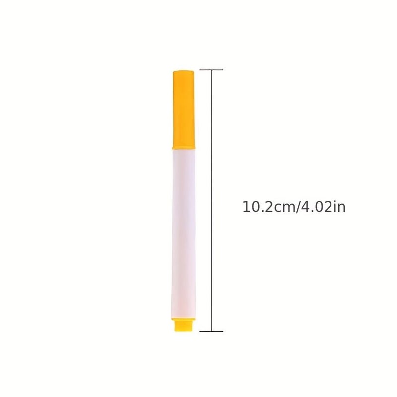 Yellow Red Erasable Whiteboard Markers 12Pcs Wet Dry Erase Pens - Image 5