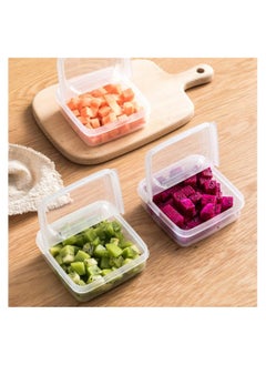 KASTWAVE Mini Cheese Storage Containers, Food Container for Fridge Sliced Storage with Lids Refrigerator Fruit Vegetable Keep Fresh, 4 Pcs  - Image 2
