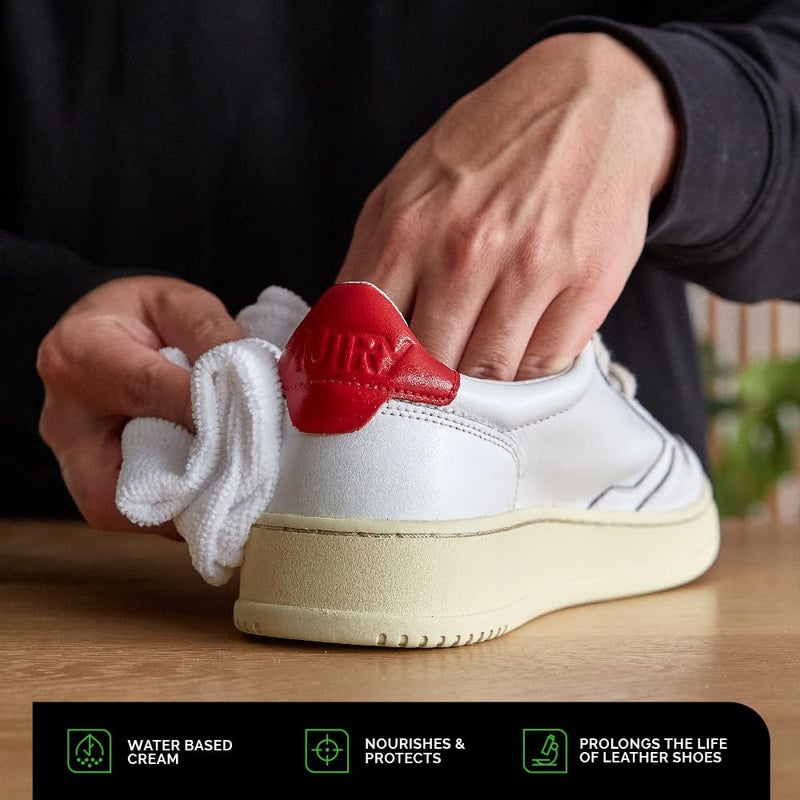 Sneaker Lab Leather Care Conditioner - 50 ml | Water Resistant, Protects Against Stains, UV Rays, Nourishes & Prevents Drying and Cracking - Image 5