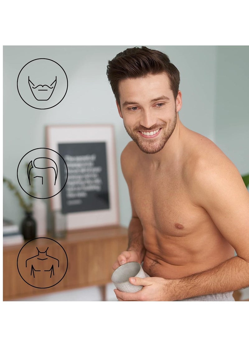 Panasonic - Panasonic ER-GB80 Wet & Dry Electric Beard, Hair and Body Trimmer for Men, 18 x 5.2 x 4.3 cm, Grey, 330 g - Image 1