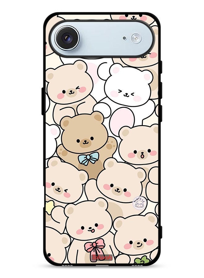 Tolwak Apple iPhone Air Protective Case Cover Bears Pattern - Image 1