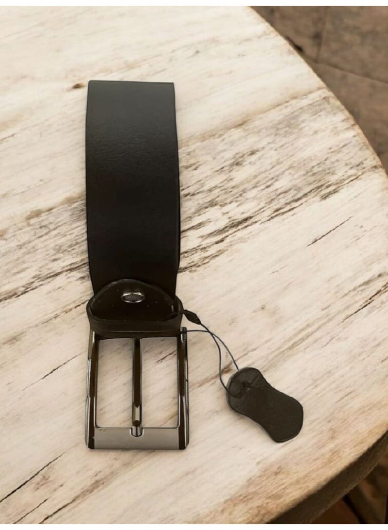 Luxury Genuine Leather Men’s Gift Set – Belt, Wallet, Card Holder & Keychain - Image 2