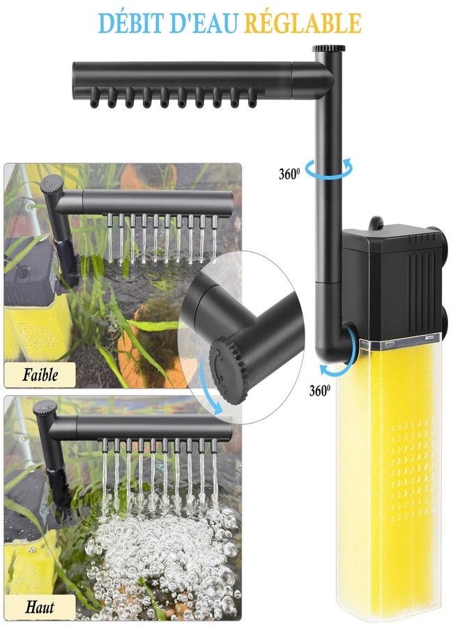 FEDOUR Aquarium Internal Filter 078 (10W) - Image 3