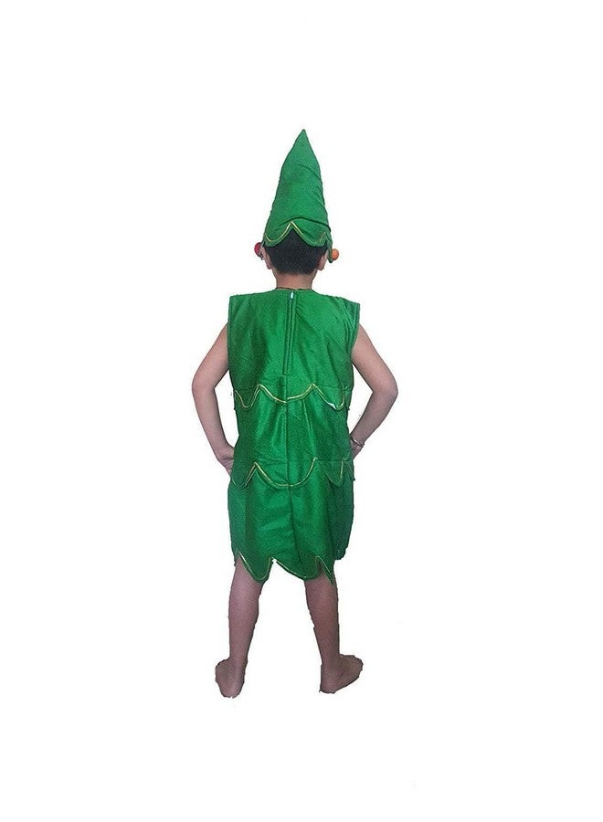 FancyDressWale Polyester Christmas Tree Dress For Kids, X-Mas Costume, Green (6-8 Years) - Image 5
