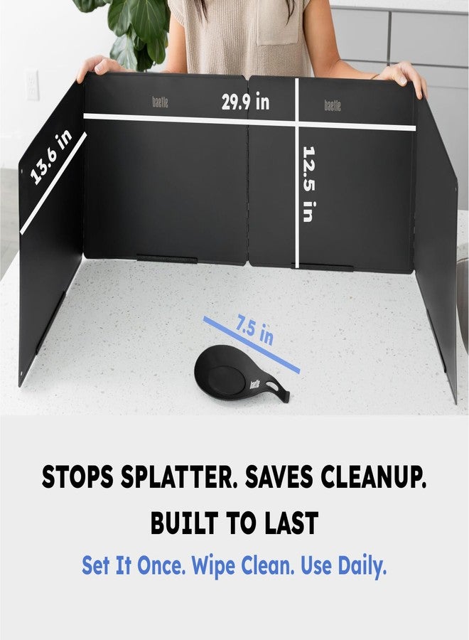 Baetle 4 Sided Stainless Steel Splatter Screen For Frying - Image 3