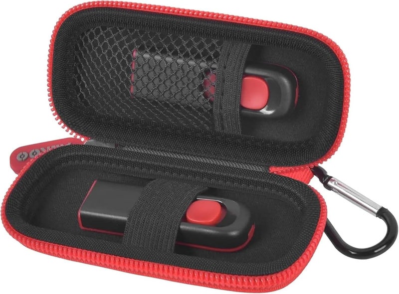 Flash Drive Case 3pcs USB Flash Drive Case, SD Card Holder Compatible with Thumb, Memory Cards, SDXC SDHC Storage Bag(Case only) for Home Office Client Meetings(Red Zipper) - Image 1