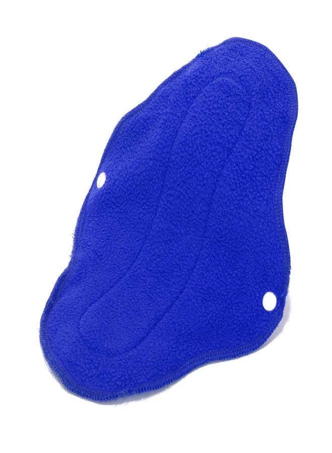 CareDone Multicolor Reusable Cloth Period Pads for Heavy Flow Leakproof Overnight Protects,Large Sanitary Pads Set with Wings for Women,Washable Cloth Panty Liners Period Pads. (Pack of 5) - Image 2