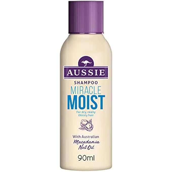 Aussie MIRACLE MOIST SHAMPOO FOR DRY & THIRSTY HAIR, 90ML - Image 1