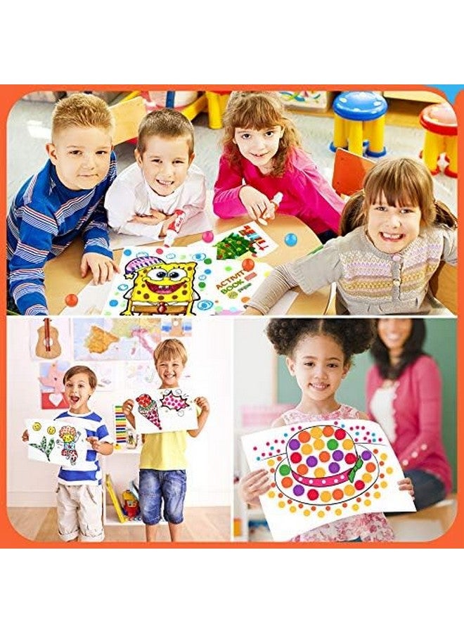 Soucolor Dot Markers For Toddlers Kids Preschool, Bingo Daubers Washable Art Markers 8 Colors, Toddlers Arts And Crafts, Kids Art Supplies Dot Paint Craft Kit, Toddler Painting Supplies Drawing Coloring Set - Image 4