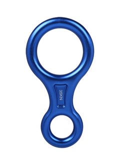 NIBEMINENT Outdoor Climbing Descender 8-Shape Descent Control Device for Rock 10*10*10cm  - Image 1