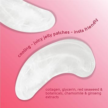 Pretty Face Facts Target Dark Circles UnderEye Gel Patches Soothe Reduce Appearance of dark circles 4 pairs - Image 2