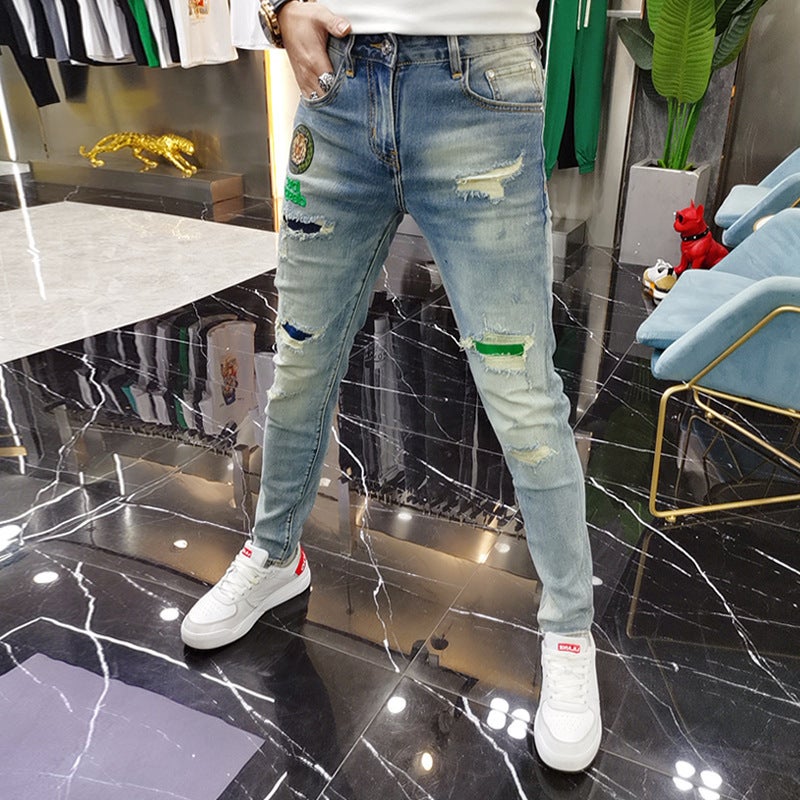 Unisex Casual Daily Denim Jeans - Image 3