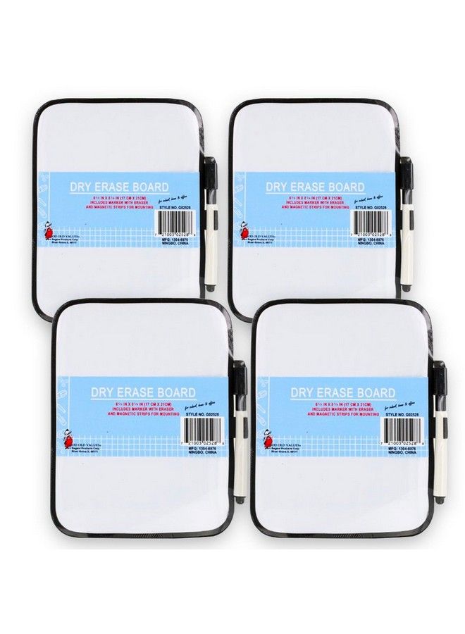 Good Old Values Whiteboard With And Magnet Strips 61 2" X 81 4" (4 Pack) - Image 2
