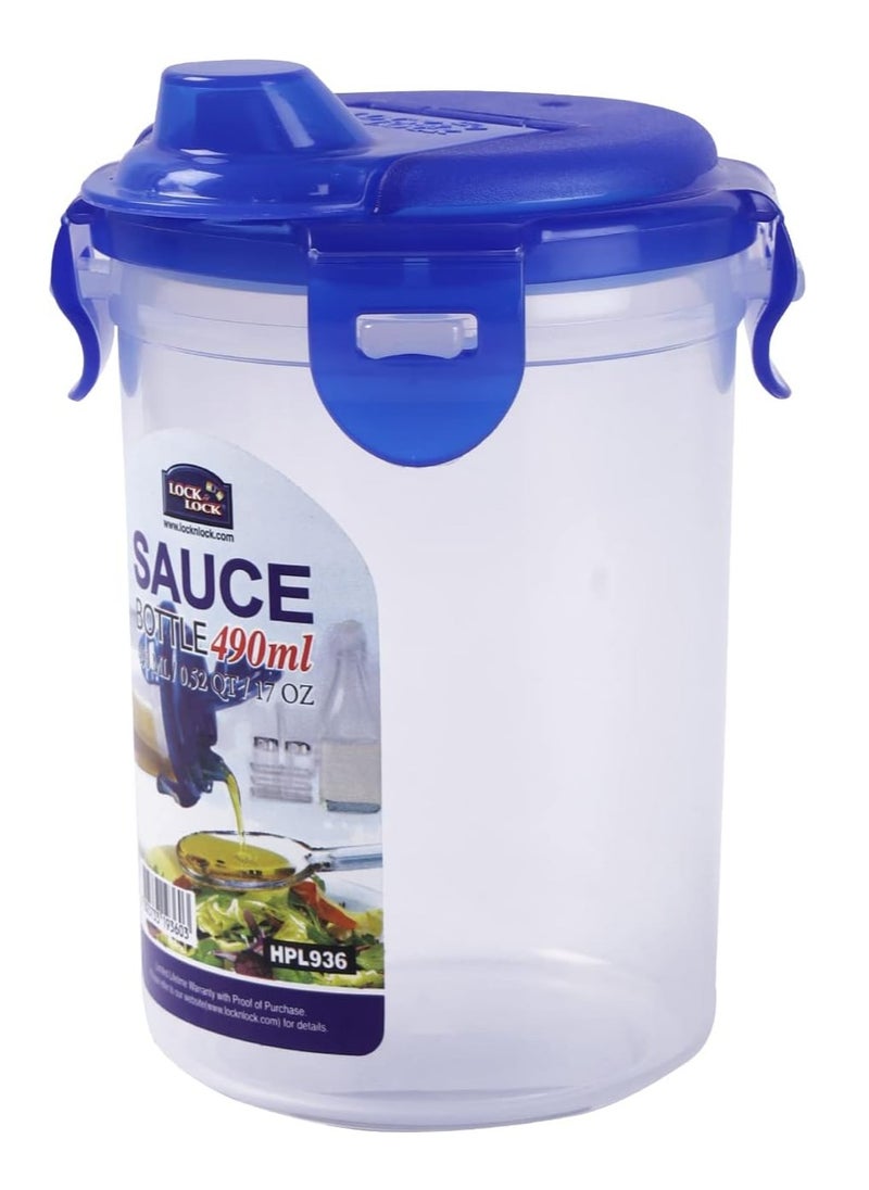 LOCK & LOCK LocknLock 490ml Sauce Bottle – Durable, BPA-Free Condiment Container, Dishwasher Safe  - Image 5