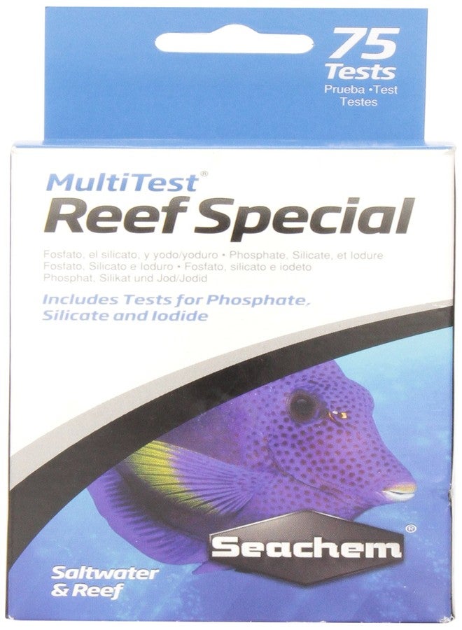 Seachem Laboratories Multi-Test Reef Special (75 tests) - Image 1