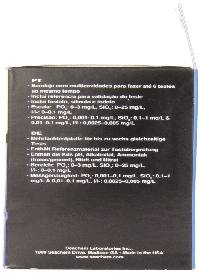 Seachem Laboratories Multi-Test Reef Special (75 tests) - Image 2