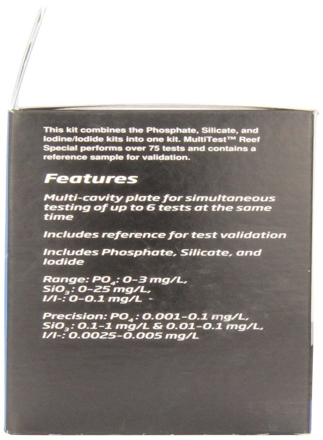 Seachem Laboratories Multi-Test Reef Special (75 tests) - Image 4