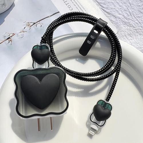 CERLINK for Apple 18W/20W Charger Cover Cable Protector Transparent Charger Case Compatible with iPhone Chargers 18W & 20W - Image 3